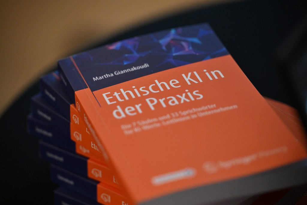 Buchcover Ethische KI in der Praxis, Buch von Martha Giannakoudi