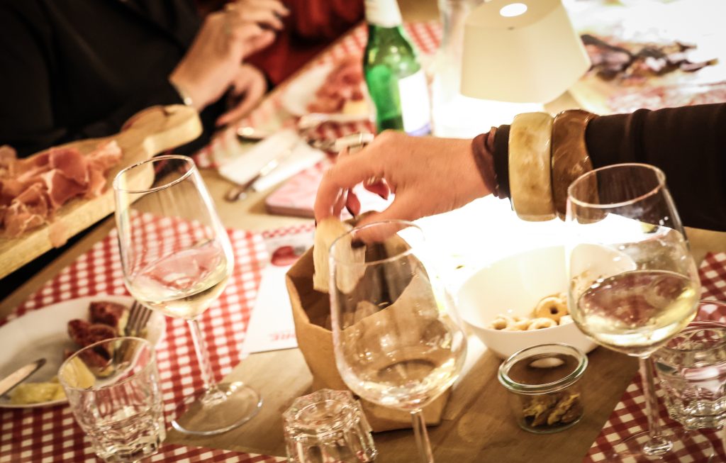 Wein beim KI Afterwork